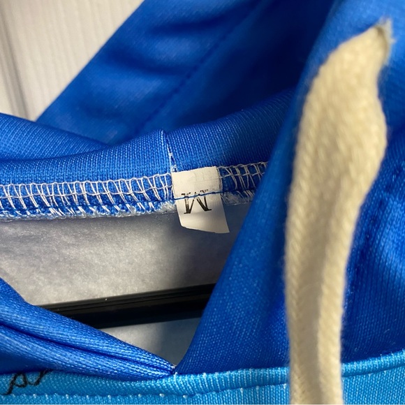 Blue Stitch‎ Hoodie “ Ohana means family” Size Medium - Picture 13 of 15